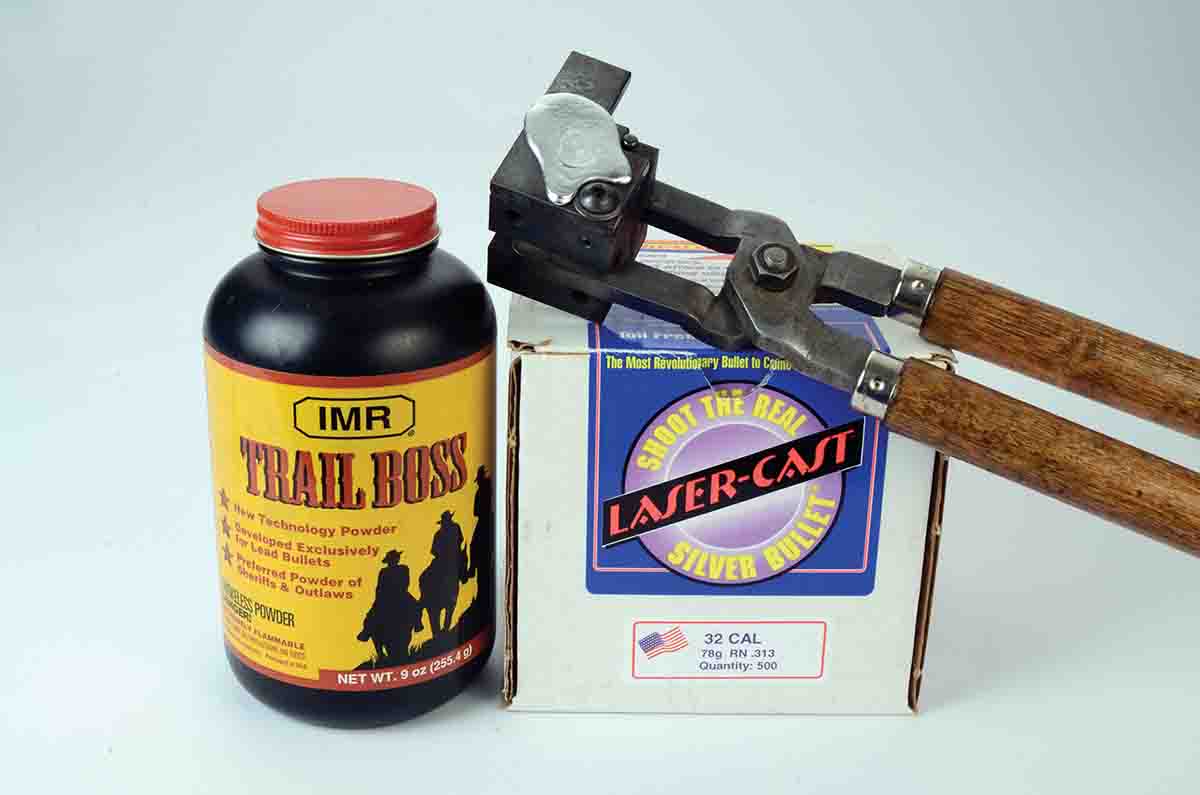 Trail Boss was developed specifically for handloaders who prefer lead-alloy bullets.